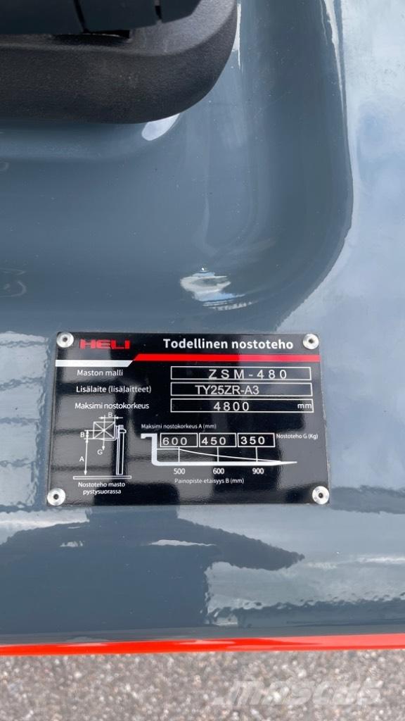 Heli CPD20SQ-GE2LI Elektriskie iekrāvēji