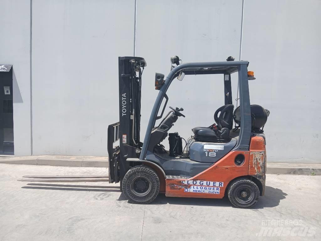 Toyota D02-8FG18 LPG tehnika