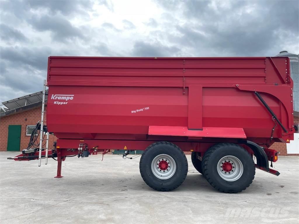 Krampe BigBody 700 Ķīpu treileri