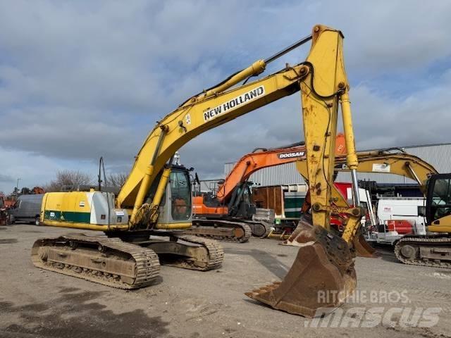 New Holland E 215 Kāpurķēžu ekskavatori