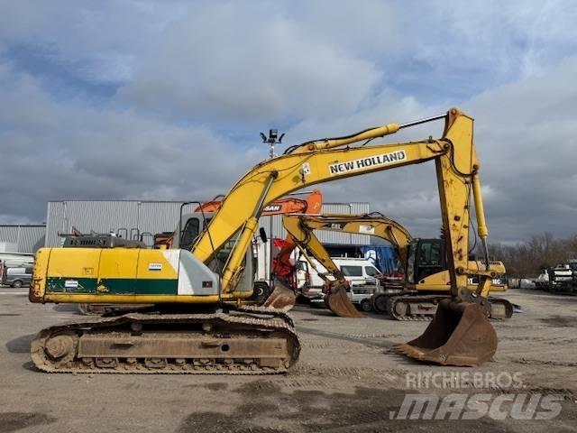New Holland E 215 Kāpurķēžu ekskavatori