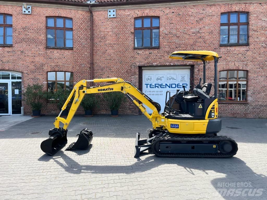 Komatsu PC 26 MR-3 Mini ekskavatori < 7 t