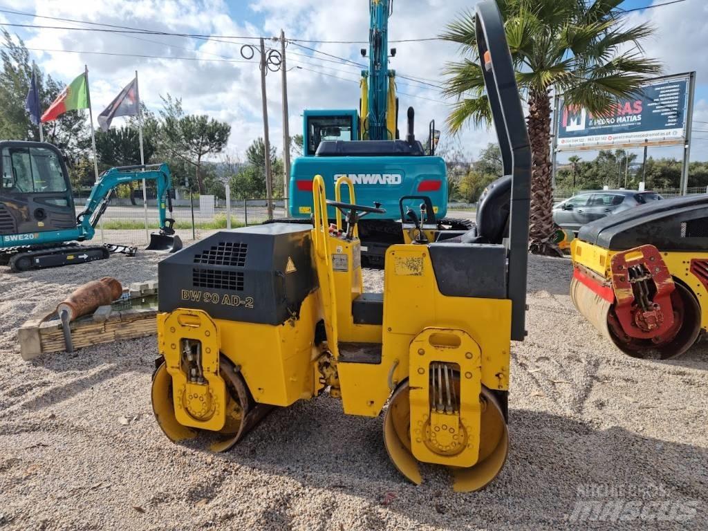 Bomag BW 90 AD-4 Vienvalča grunts veltņi