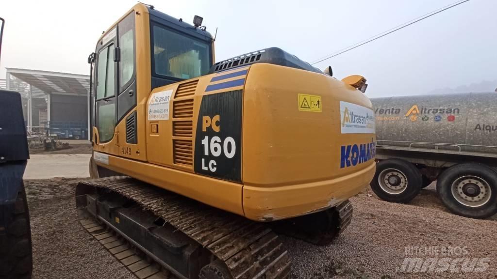 Komatsu PC160LC-8 Kāpurķēžu ekskavatori