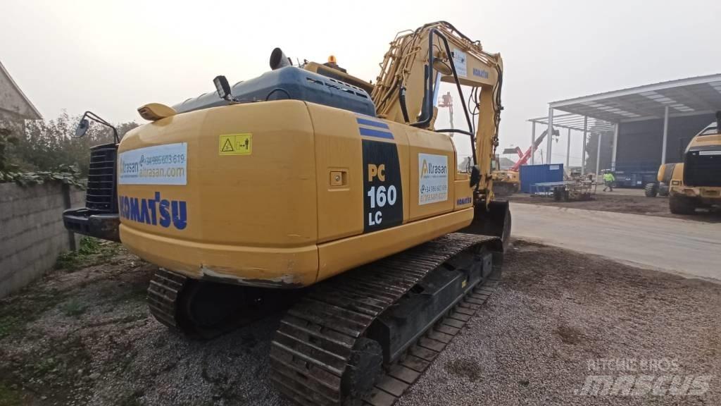Komatsu PC160LC-8 Kāpurķēžu ekskavatori