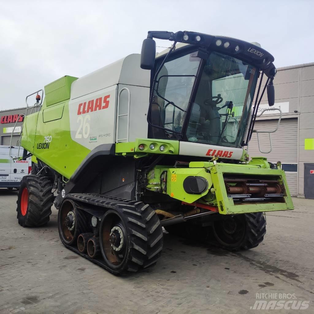 CLAAS Lexion 760 TT Ražas novākšanas kombaini