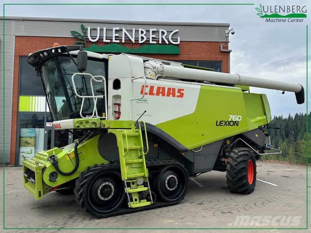 CLAAS Lexion 760 TT Ražas novākšanas kombaini