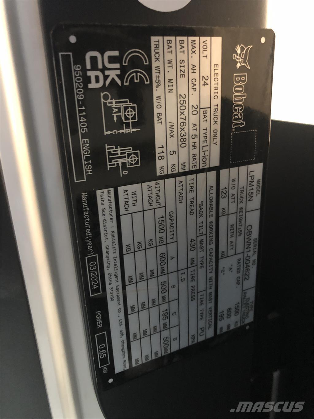 Bobcat LPM15N Krautnētāji