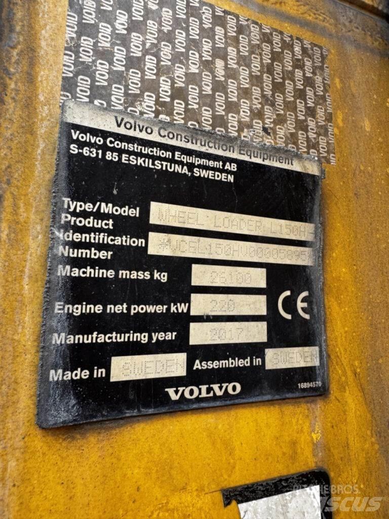 Volvo L150H Iekrāvēji uz riteņiem