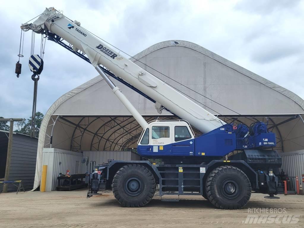 Tadano GR-750XL-3 Celtņi nelīdzenām virsmām