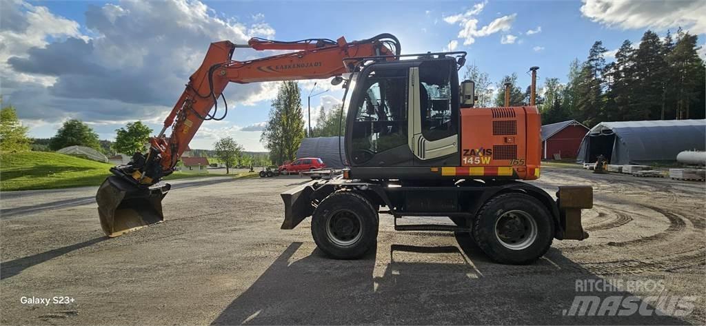 Hitachi ZX145W-3 Ekskavatori uz riteņiem