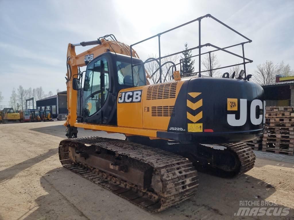 JCB JS 220 LC Kāpurķēžu ekskavatori