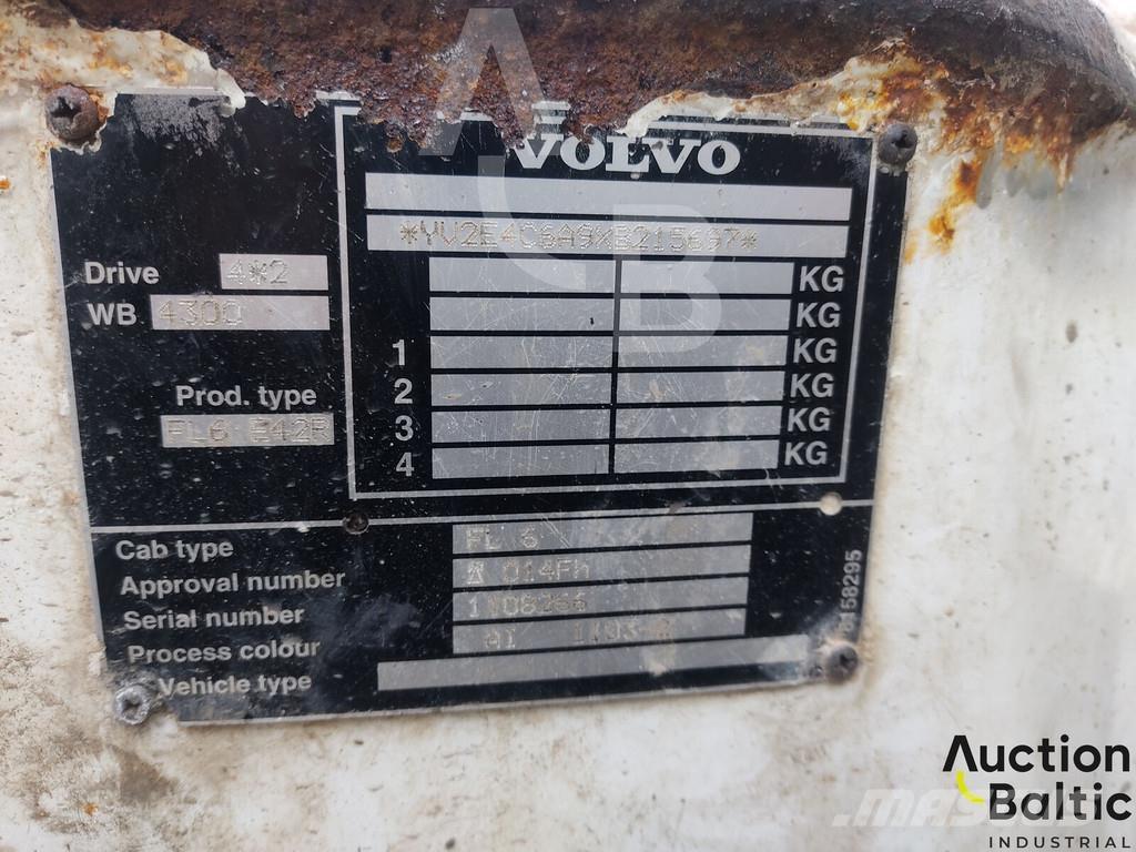 Volvo FL618 Pašizgāzējs