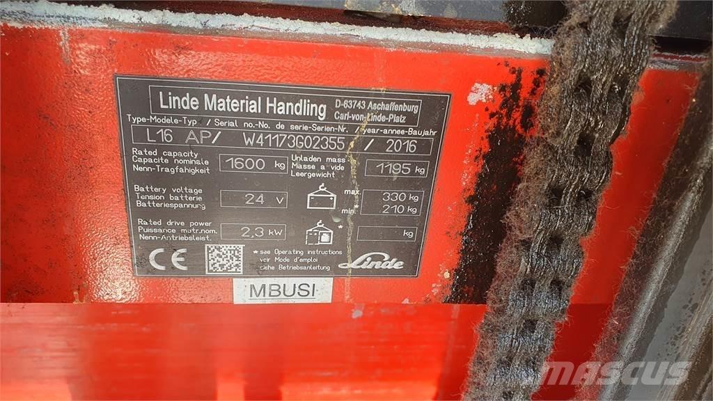 Linde L16AP Krautnētāji