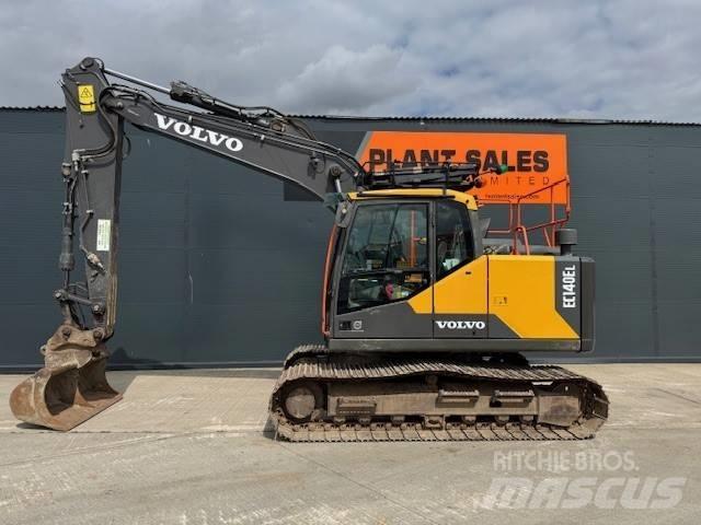 Volvo EC 140 EL Kāpurķēžu ekskavatori