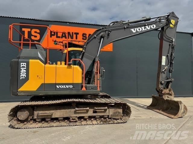Volvo EC 140 EL Kāpurķēžu ekskavatori