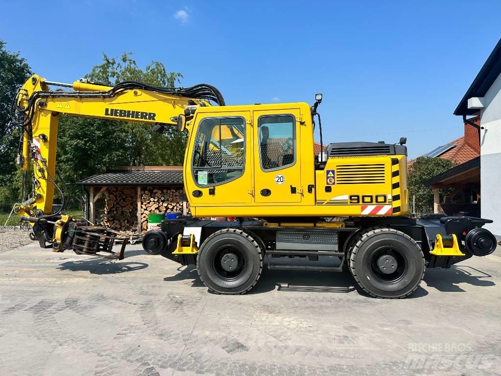Liebherr A 900 ZW Ekskavatori uz riteņiem