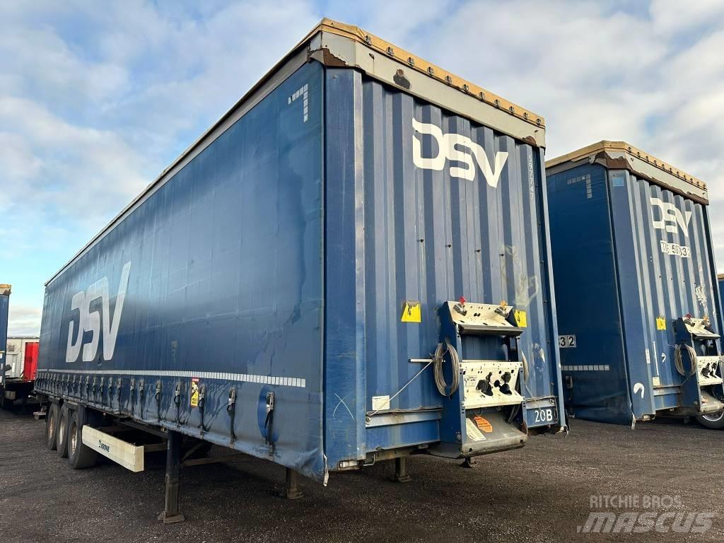 Krone SD Tents puspiekabes