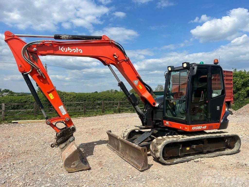 Kubota KX 80-4 Vidēja lieluma ekskavatori 7 t - 12 t