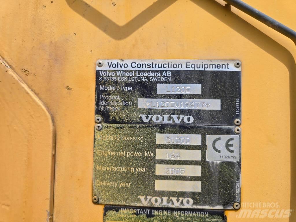 Volvo L 120 E Iekrāvēji uz riteņiem