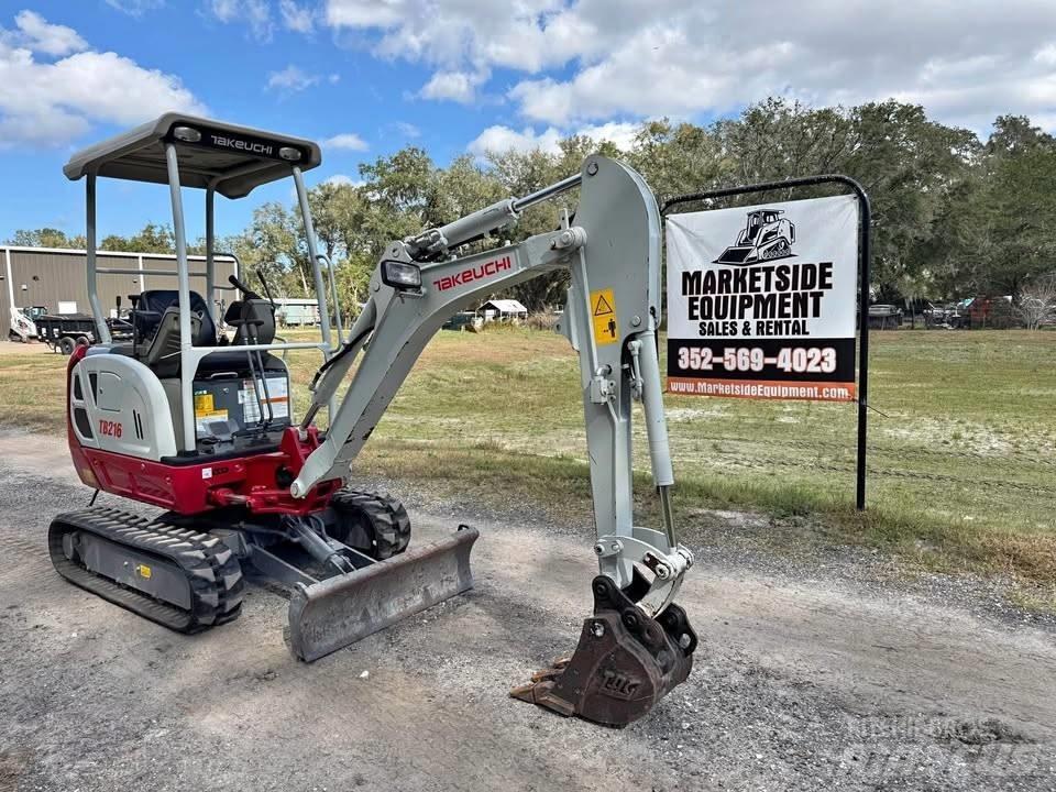 Takeuchi TB 216 Mini ekskavatori < 7 t