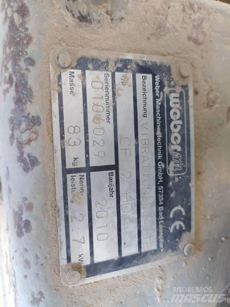 Weber CF2 Augsnes blīvētāji