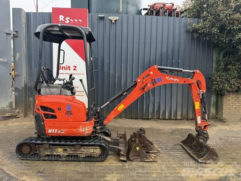 Kubota U 17-3 Mini ekskavatori < 7 t