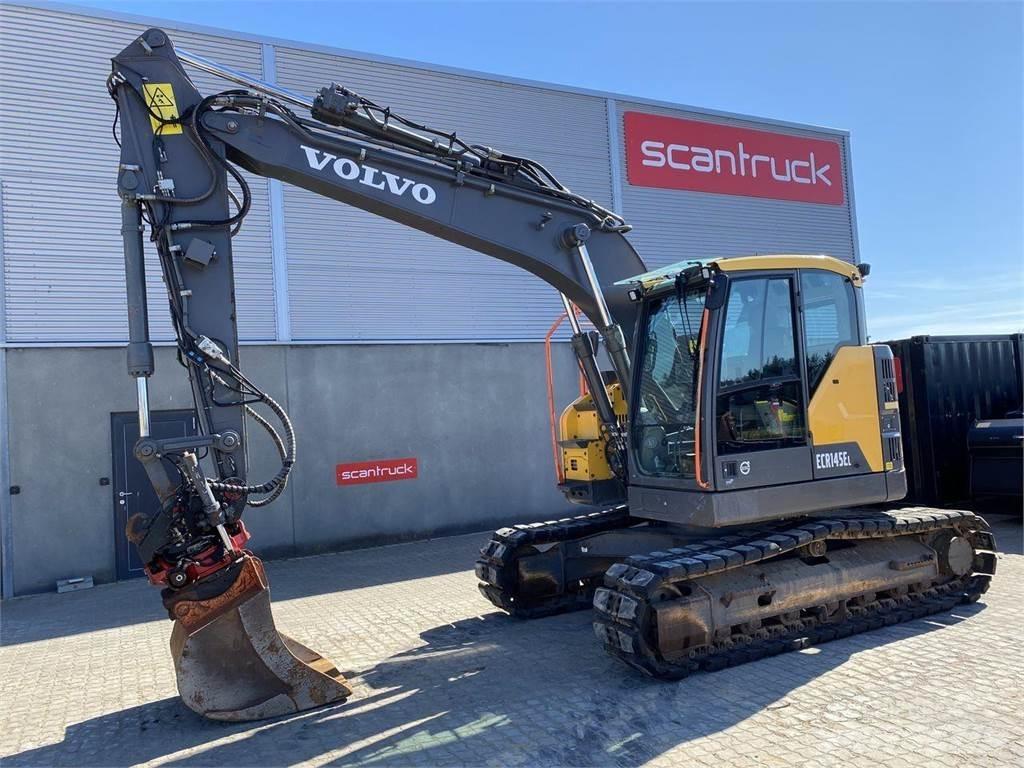 Volvo ECR145EL Kāpurķēžu ekskavatori