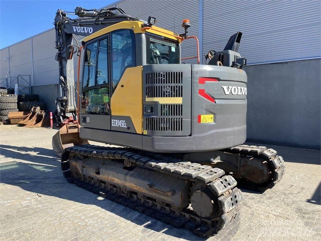 Volvo ECR145EL Kāpurķēžu ekskavatori