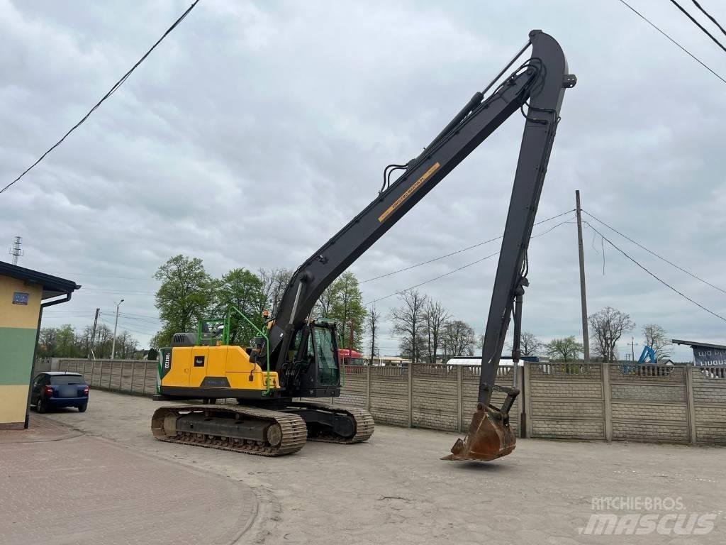 Volvo EC220EL LONG Kāpurķēžu ekskavatori