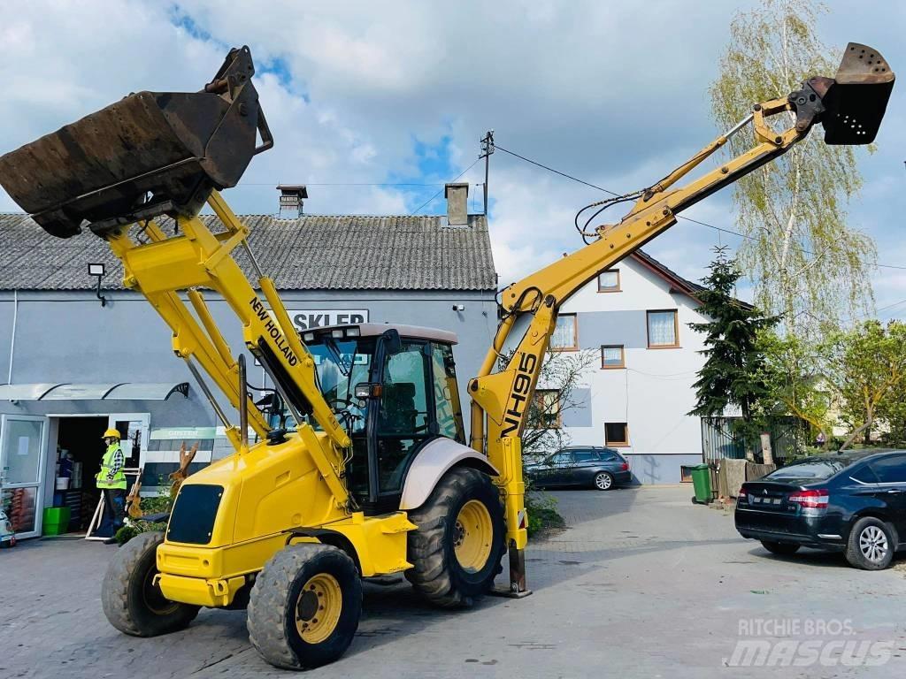 New Holland LB 95 Ekskavatori-iekrāvēji