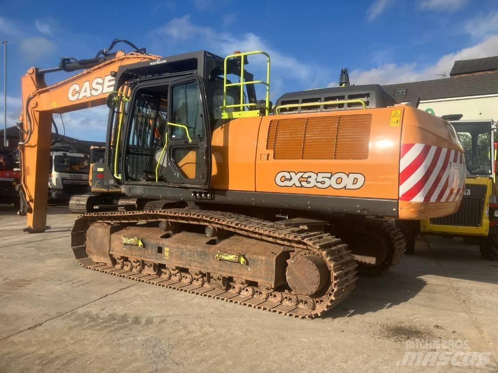 CASE CX 350 D LC Kāpurķēžu ekskavatori