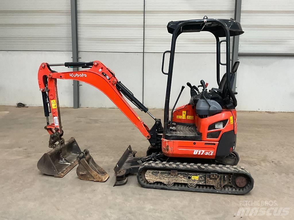 Kubota U 17-3 A Mini ekskavatori < 7 t