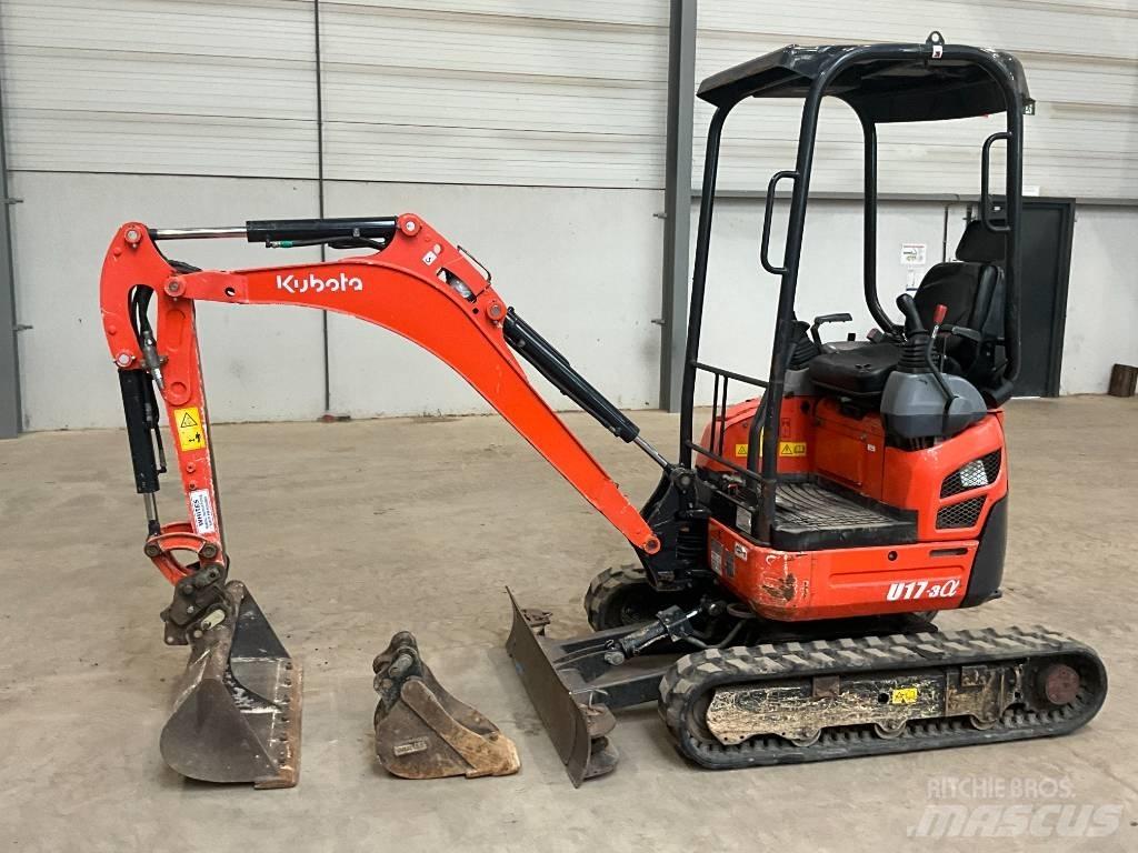 Kubota U 17-3 A Mini ekskavatori < 7 t