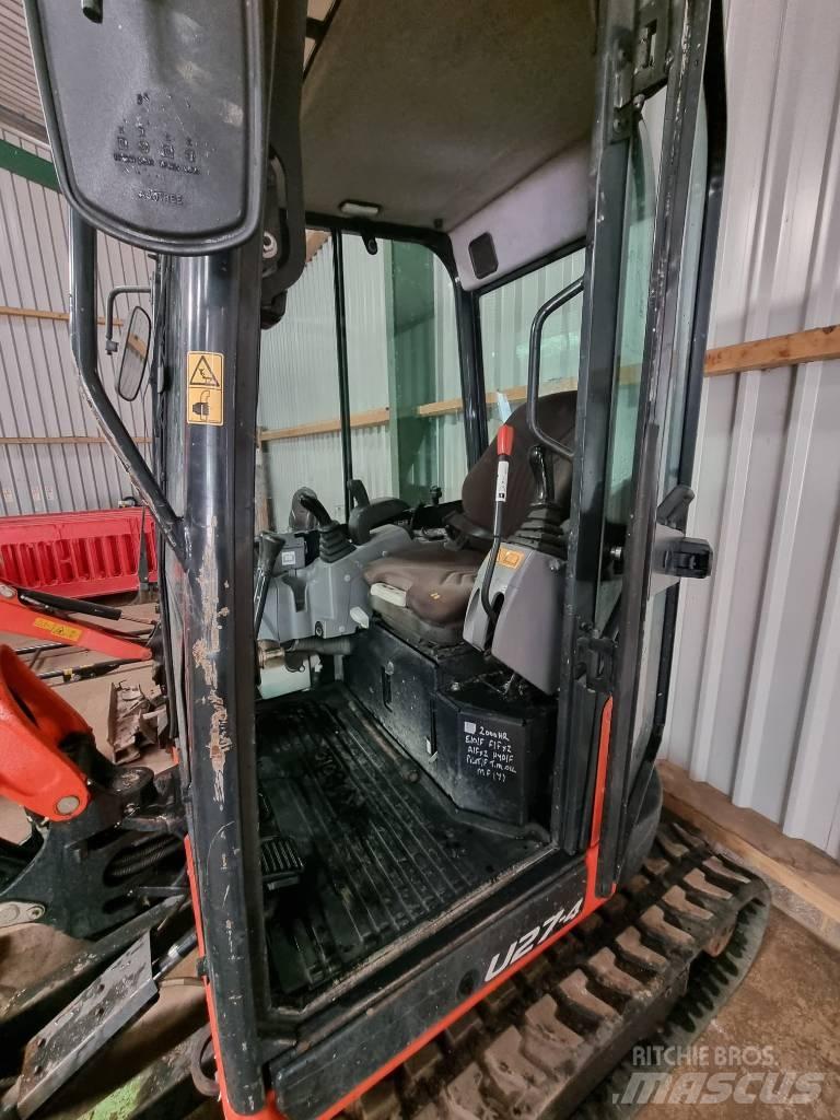 Kubota U 27-4 Mini ekskavatori < 7 t