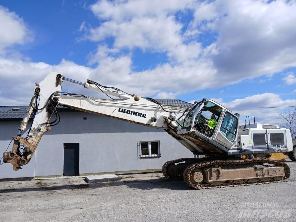 Liebherr 954 Kāpurķēžu ekskavatori