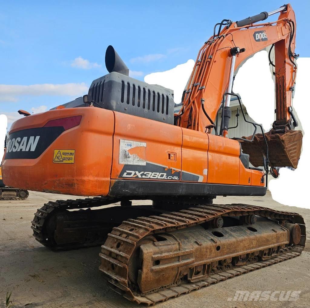 Doosan DX 380 LL-5 Kāpurķēžu ekskavatori
