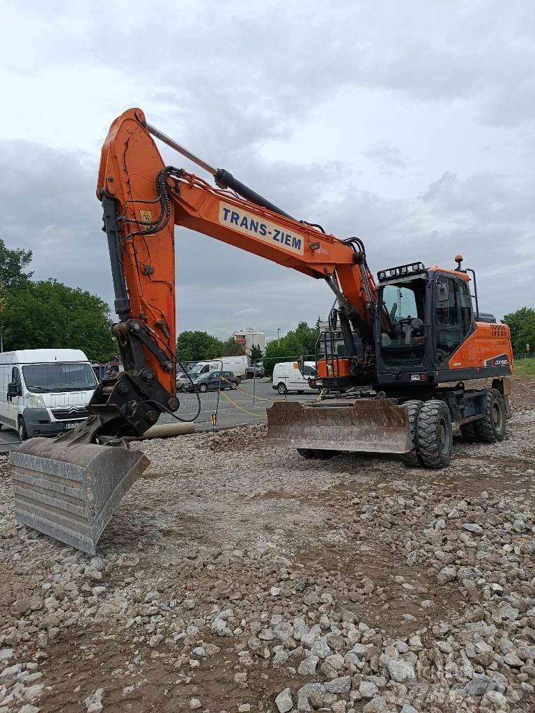 Doosan DX 190 W-5 Ekskavatori uz riteņiem