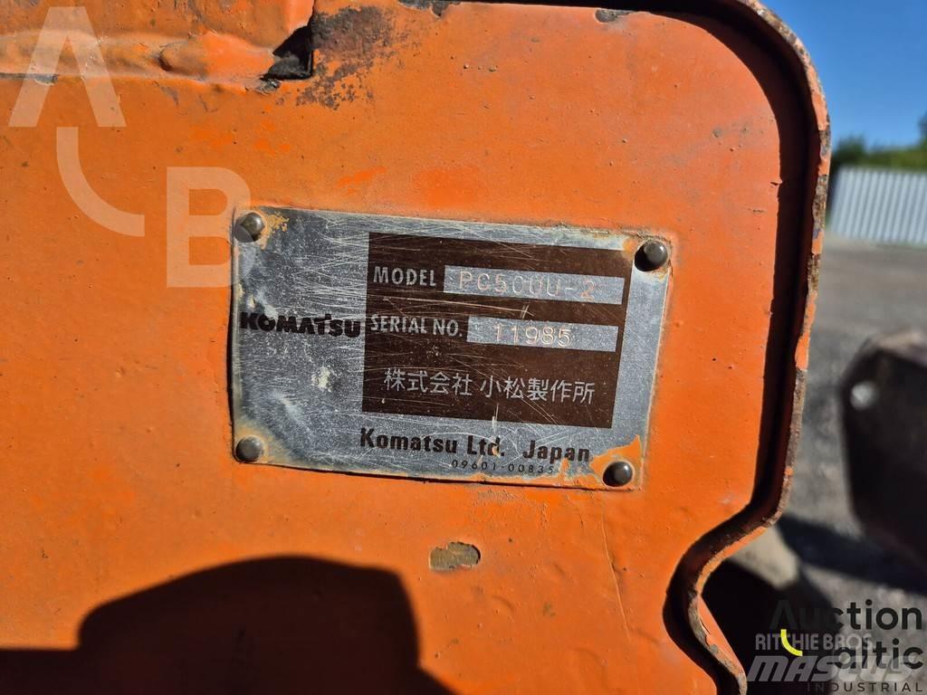 Komatsu PC50 Mini ekskavatori < 7 t