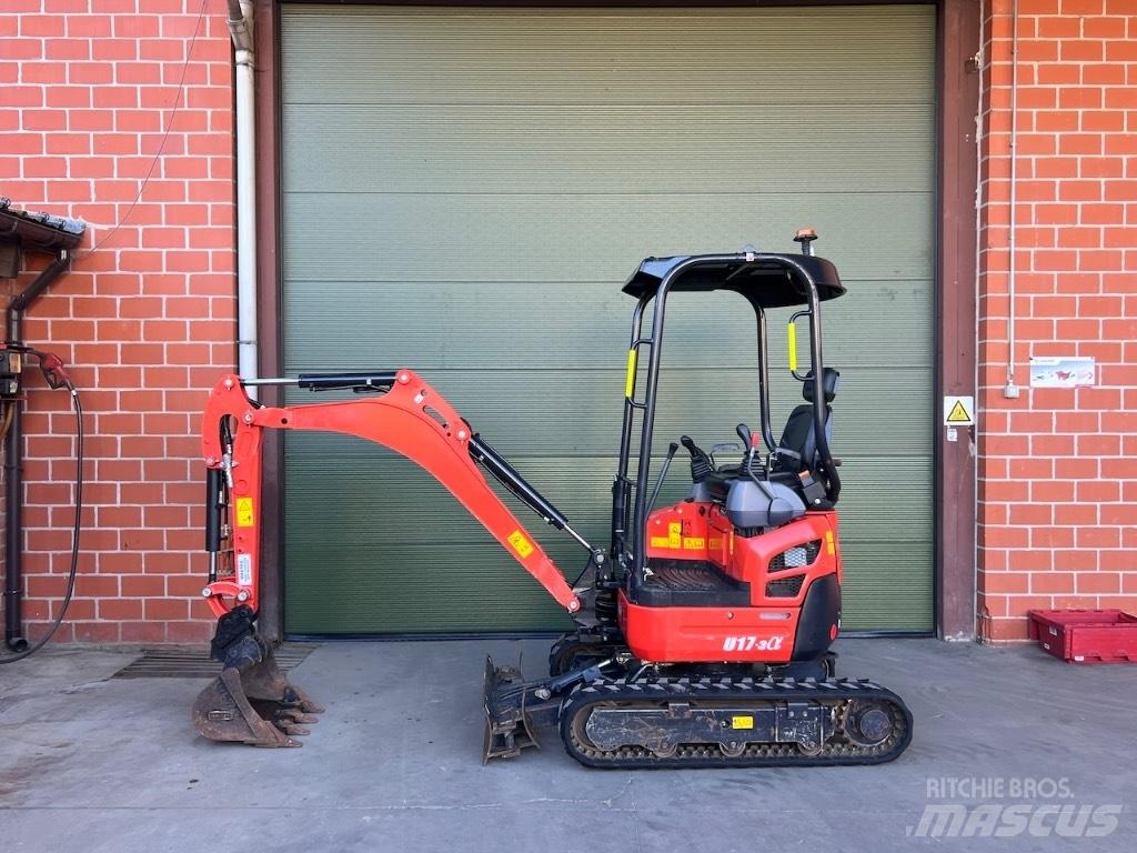 Kubota U 17-3 Mini ekskavatori < 7 t