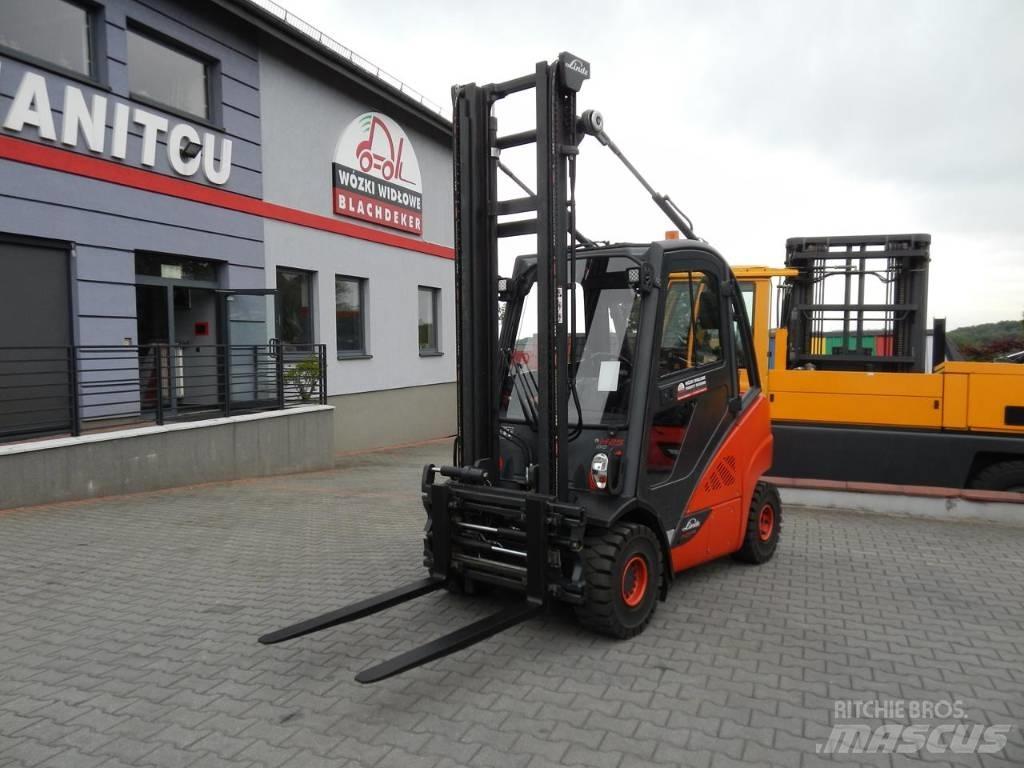 Linde H25T-02 LPG tehnika