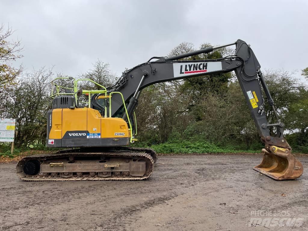 Volvo ECR 235 Kāpurķēžu ekskavatori