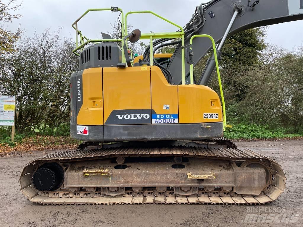 Volvo ECR 235 Kāpurķēžu ekskavatori