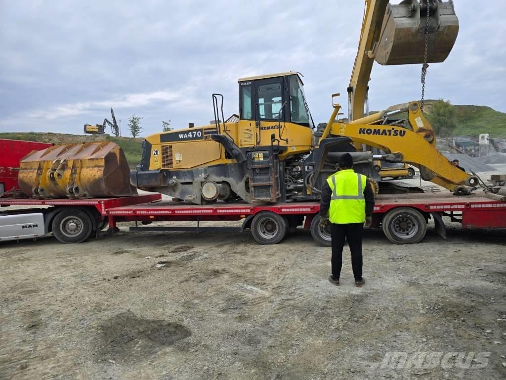 Komatsu WA 470-5H Strēles un kausi