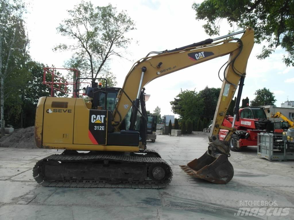 CAT 312 E Kāpurķēžu ekskavatori