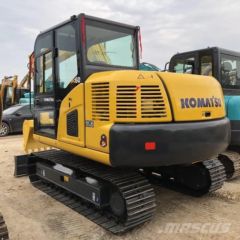 Komatsu PC60 Kāpurķēžu ekskavatori
