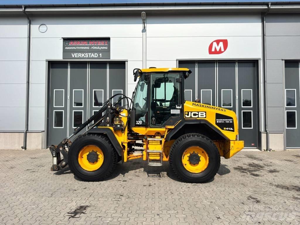 JCB 413 Iekrāvēji uz riteņiem