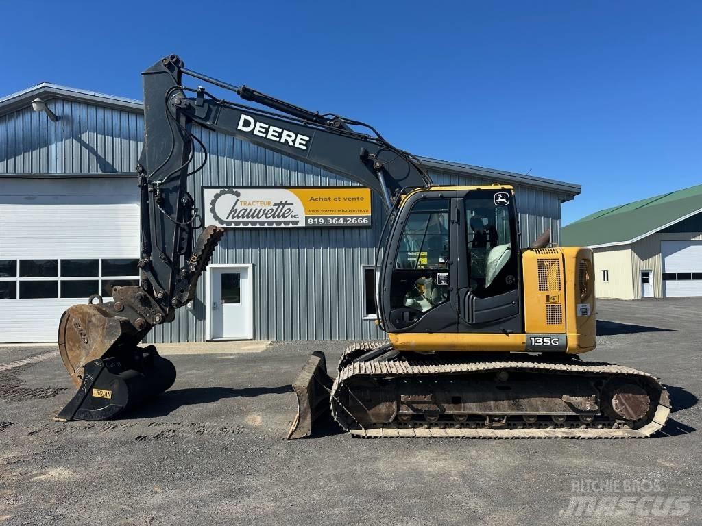 John Deere 135 G Kāpurķēžu ekskavatori