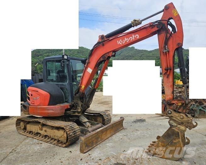 Kubota KX 57 Mini ekskavatori < 7 t