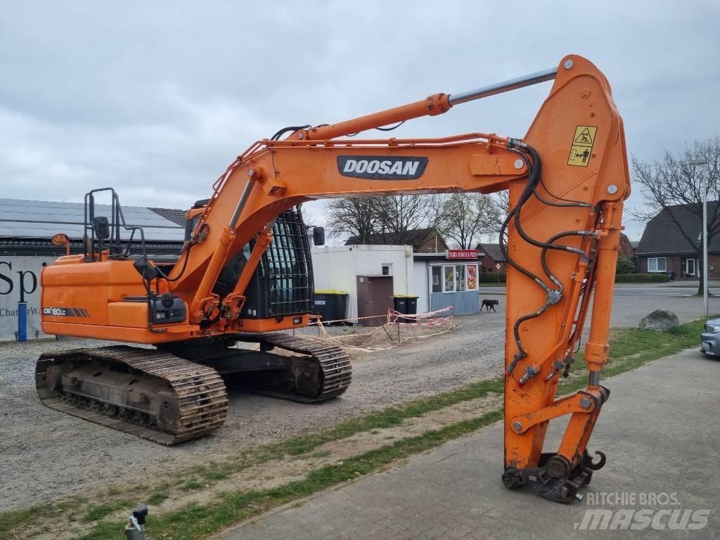 Doosan DX 180 LC-3 Kāpurķēžu ekskavatori